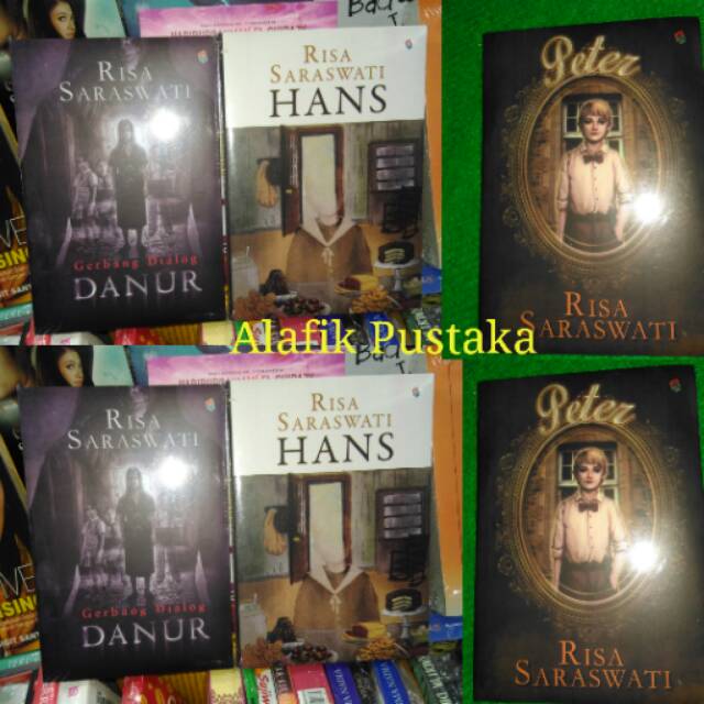 Paket 3 Novel: Gerbang Dialog Danur - Hans - Peter - Risa Saraswati