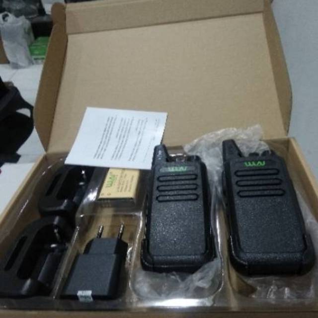 Walkie Talkie HT WLN KDC1 Two-Way Radio KD-C1 ( isi 2 pcs)