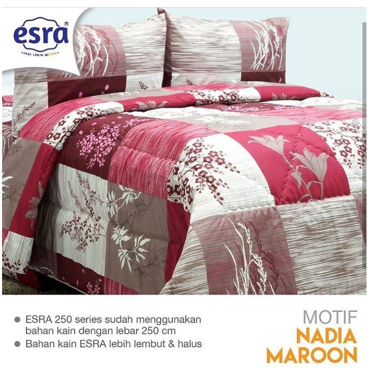 Sprei KATUN BUNGA SHABBY ESRA STAR BEVERLY Free Karet Anti Geser Premium Ukuran Size 120x200 160x200 180x200 200x200 90x200 100x200