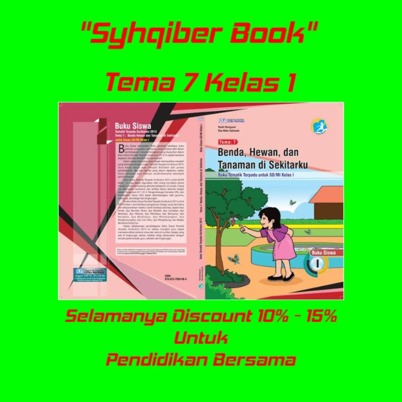 

Citra Pustaka SD/MI Kelas 1 Tema 7 ( Benda Hewan & Tanaman Disekitarku)