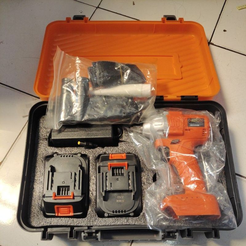 Xenon mesin bor cordless Impact  / bor cordless pembuka baut roda Xenon