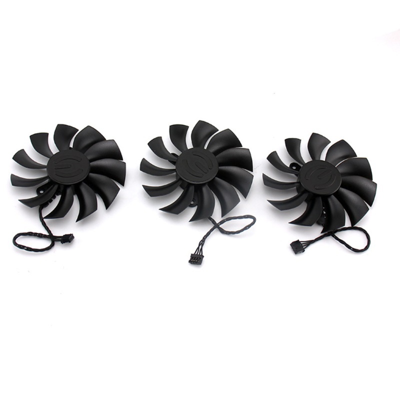 Bt PLA09215B12H Kartu Grafis Pendingin VGA Cooler Fan 4Pin 12V 0.55A Untuk EVGA GTX