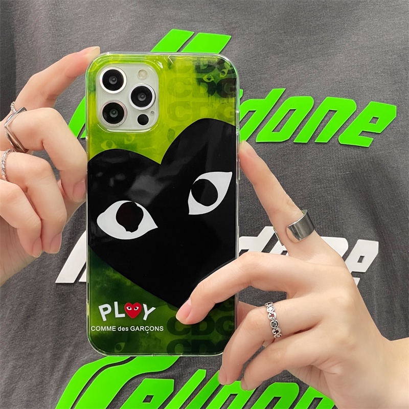 Play Hard Case Tpu Shockproof Anti Jatuh Bentuk Hati Untuk Iphone 11 12 13pro 11PROMAX