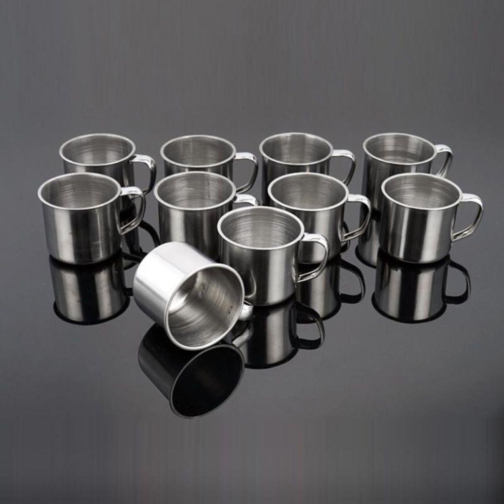 Preva 200ml Mug Kopi Mug Minum Tumbler Pint Travel Stainless Steel