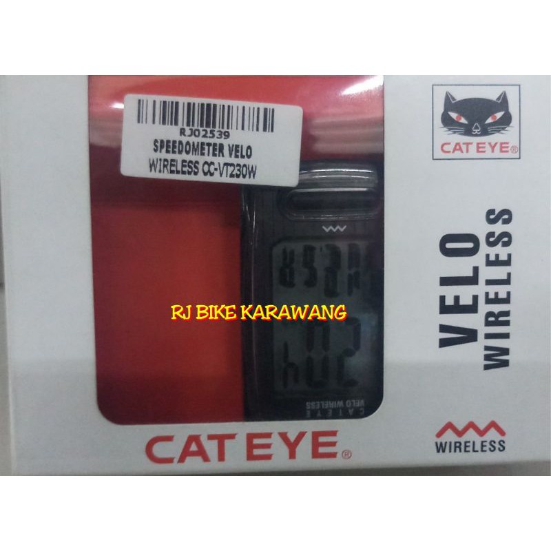 SPEEDOMETER VELO WIRELESS CC-VT230W KODE BARANG RJ02539