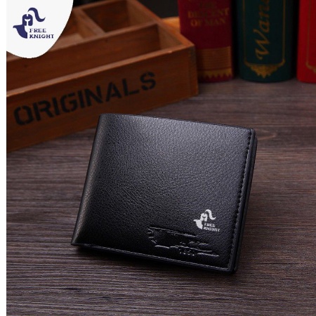 Freeknight Dompet Pria Pendek Biasa Casual Coklat NDP02-TDP03 Coklat