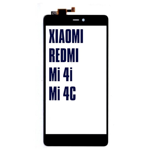 Kaca TouchScreen Touch Screen TS Layar Sentuh XIAOMI MI4I MI4C +IC ORI BLACK