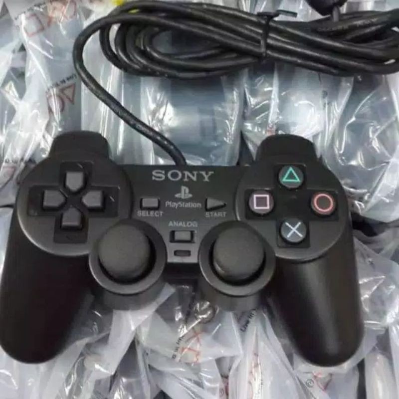 stik ps2 op hitam sony / stick ps2 ori pabrik hitam