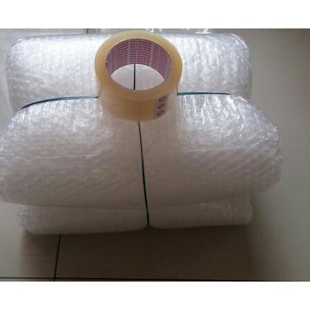 

♙ Plastik Bubble Wrap 5m x 125cm dan Lakban Bening 1pcs ♬