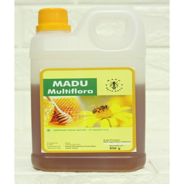 

MADU ASLI MULTIFLORA 850gram kemasan jerigen - Madu Kota Batu - Obat untuk mengatasi susah tidur