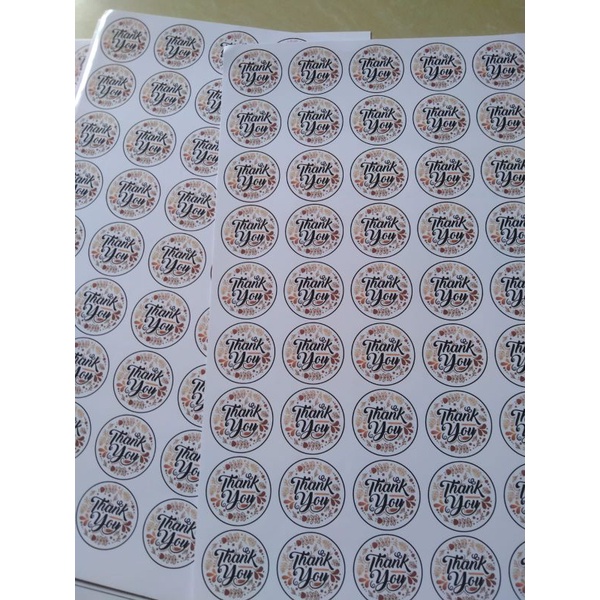 

stiker olshop thankyou 500 rupiah