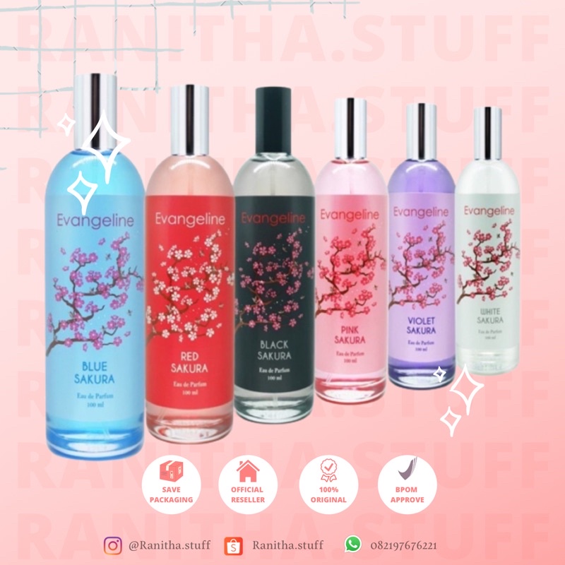 EVANGELINE SAKURA SERIES PARFUME EDP