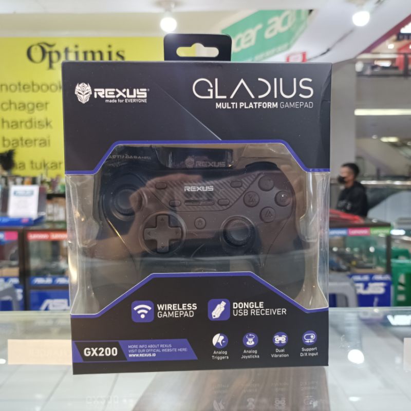 Rexus GX200 Wireless Gamepad
