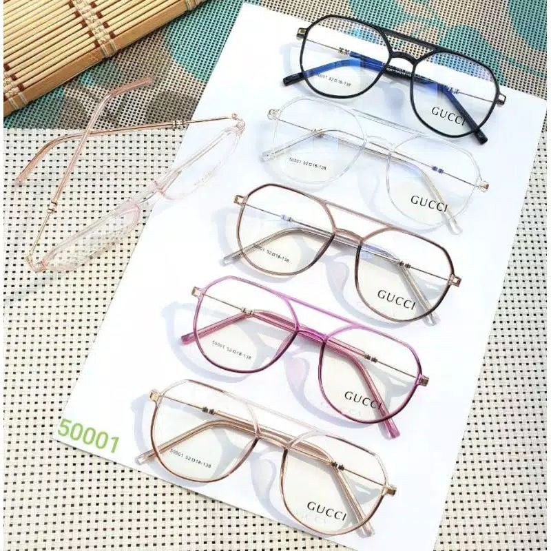 KACAMATA MINUS AVIATOR KODE 5001 | PAKET KACAMATA PHOTOCROMIC