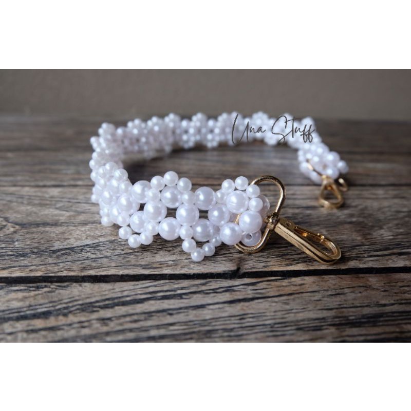 Pearl Strap Bag / Strap Bag / Tali Tas Mutiara / Tali Tas