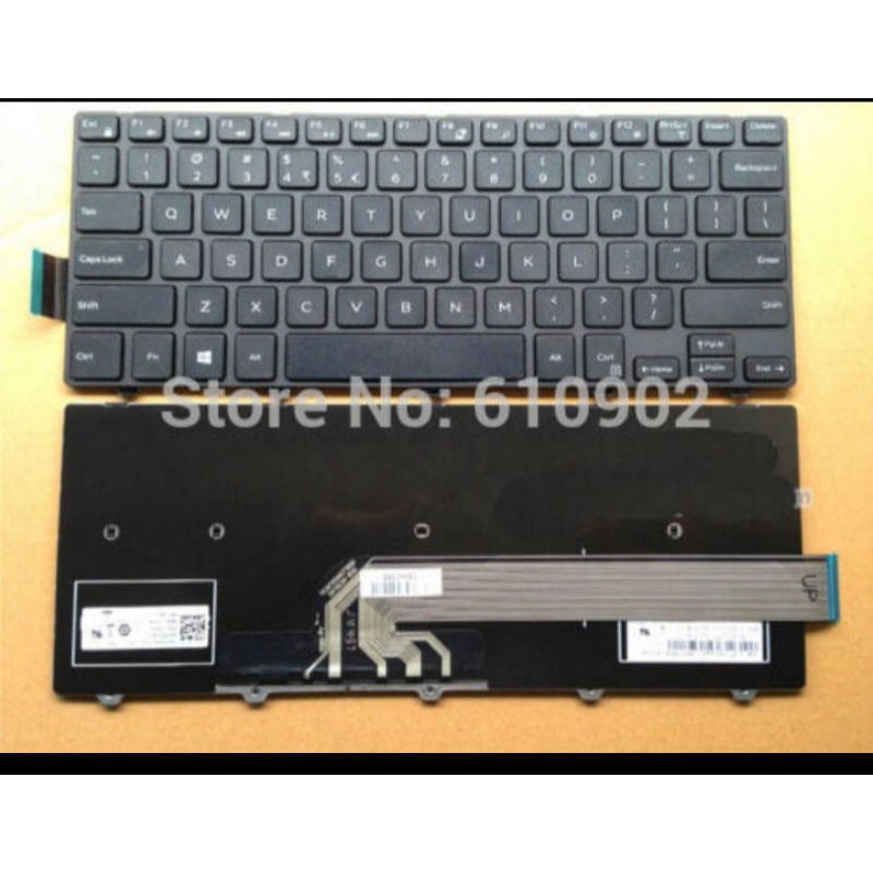 ORIGINAL Keyboard Laptop Dell Inspiron 14-3000 14-3441 14-3442 14-5442