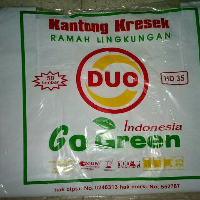 Kresek Duo 30 Warna Putih