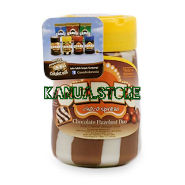 

Ceres Selai Cokelat Kacang Hasel 400 gr jam spread hazelnut original