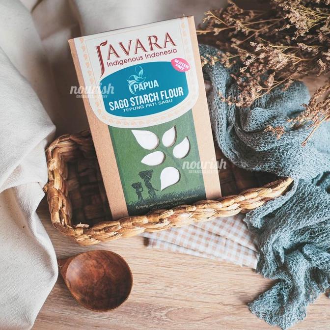 

Javara Papua Sago Starch (Tepung Pati Sagu Papua) Gluten Free 450 gr