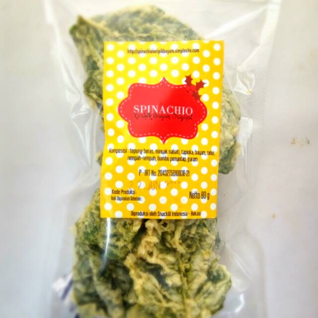 

Keripik Bayam Spinachio