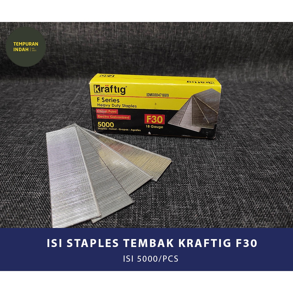 

ISI STAPLES TEMBAK KRAFTIG F30