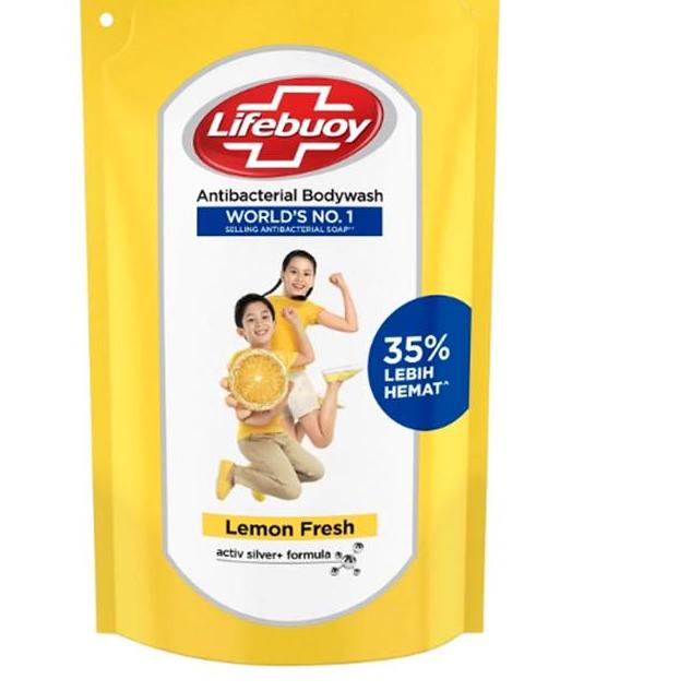 「Terbaik」 Lifebuoy Sabun Cair Lemon Fresh Refill 900 ml - Twin Pack Termurah