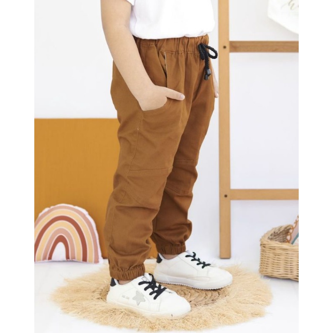 Celana Anak Joger Boy SMILEE Mix Warna size 1-5tahun jogger anak jogger murah CBKS S23