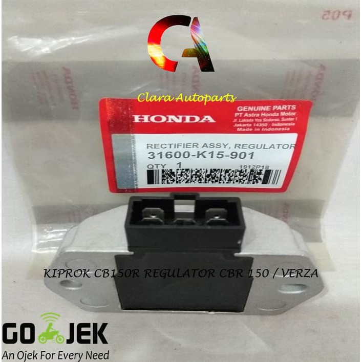 KIPROK CB150R REGULATOR VERZA K15 KIPROK HONDA CBR150 REGULATOR VERSA