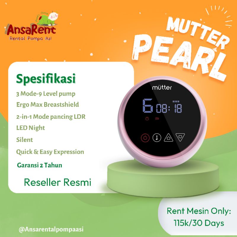 Sewa Mesin Mutter Pearl