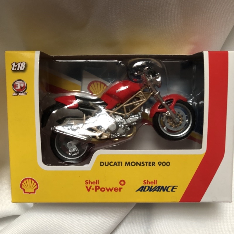 ducati monster 900 shell diecast collector's limited edition pajangan mainan motor