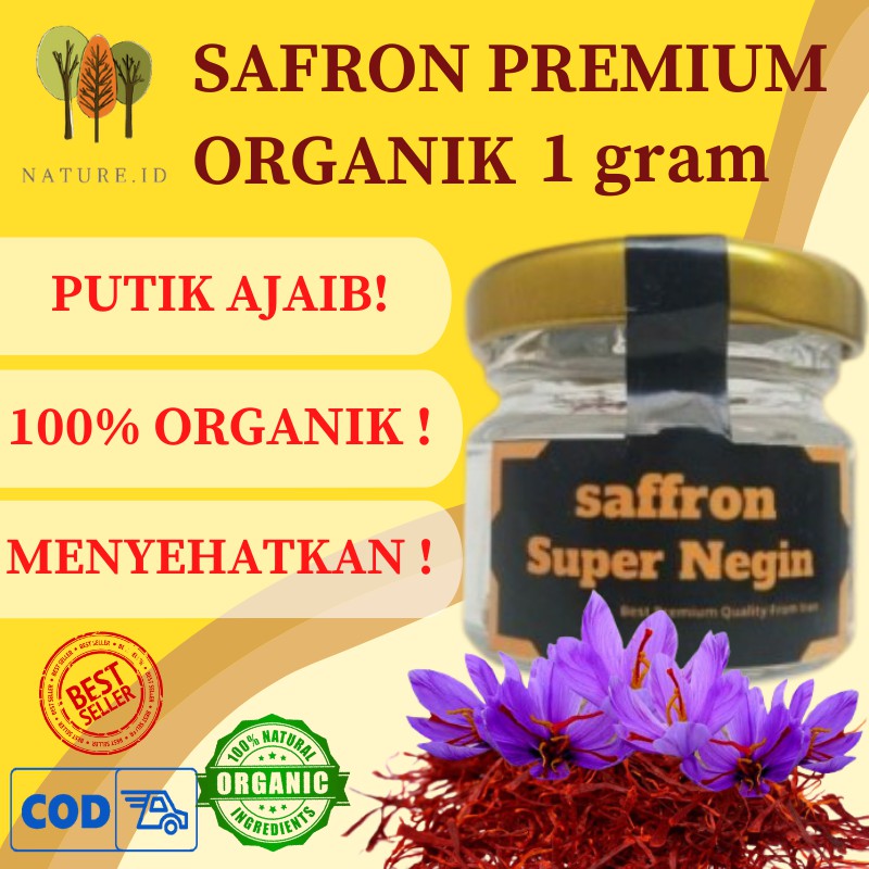 

SAFRON SAFFRON BUNGA SAFRON SAFFRON ORIGINAL SAFFRON SAFRON ASLI ORI PREMIUM SUPER NEGIN 100% ORGANI