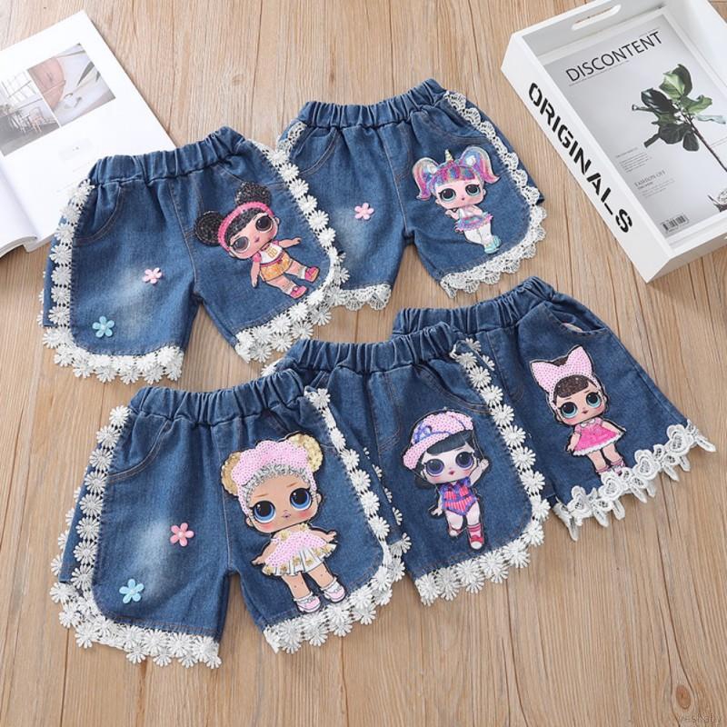 COD LOL  Surprise Celana  Pendek Anak  Perempuan LED Lamp 