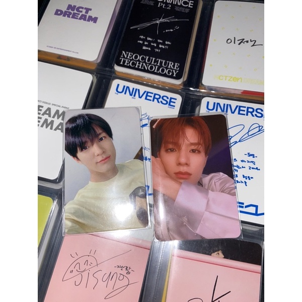 Photocard PC Jeno Yizhiyu yzy round r2 A ver hello future bene pair Past Resonance
