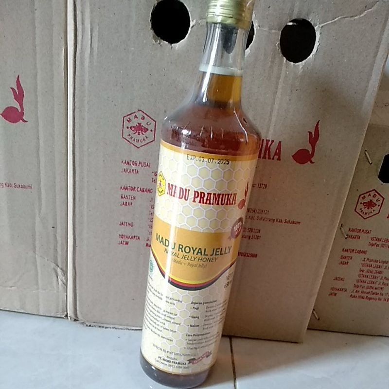 

madu royal jelly madu pramuka 650 ml alami