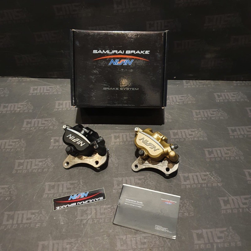 Kaliper Depan 2 Piston Nissin Samurai Brake Jupiter Z 260mm