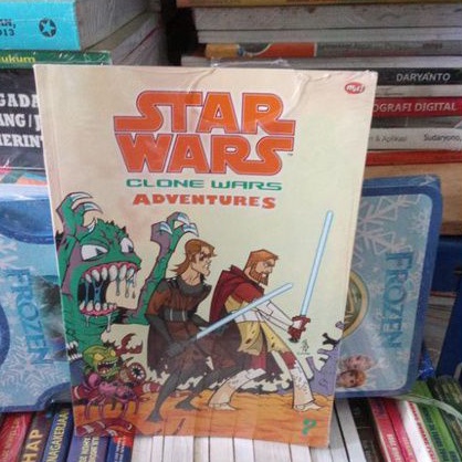 Buku Cerita Anak STAR WARS CLONE WARS ADVENTURES