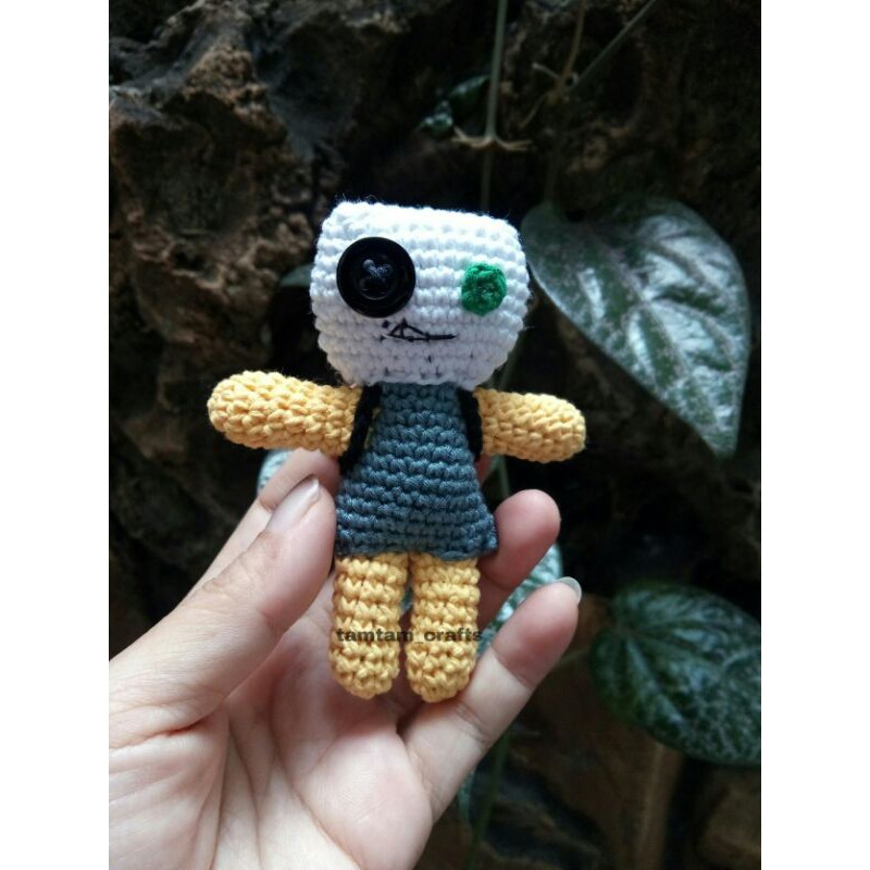 boneka mang tae rajut