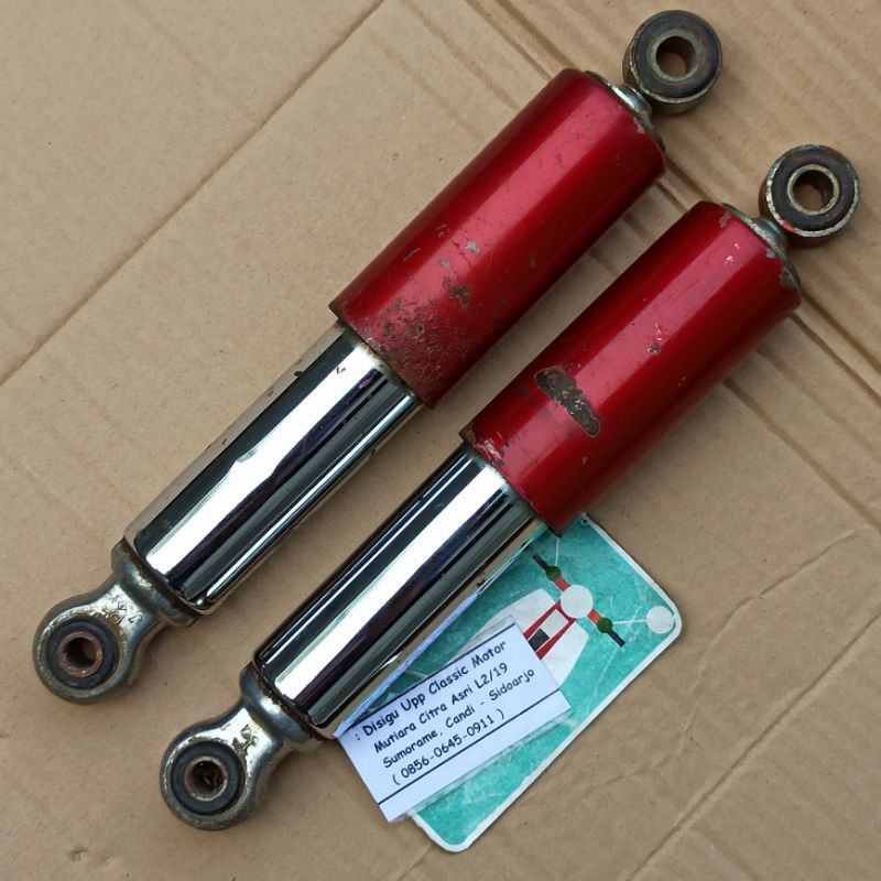 shockbreaker shock skok pendek belakang Honda c70 supercup c700 c800 ori original second bekas