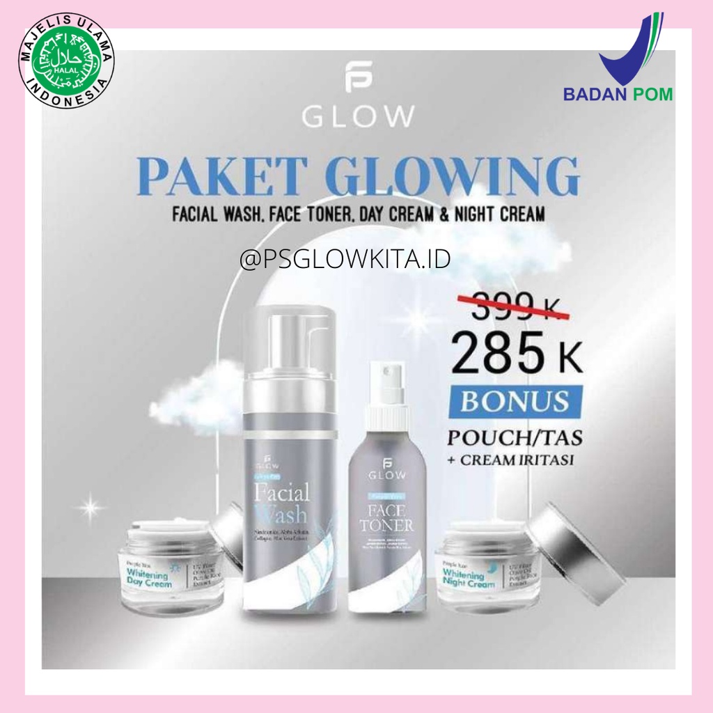PS GLOW SKINCARE WHITENING SERIES