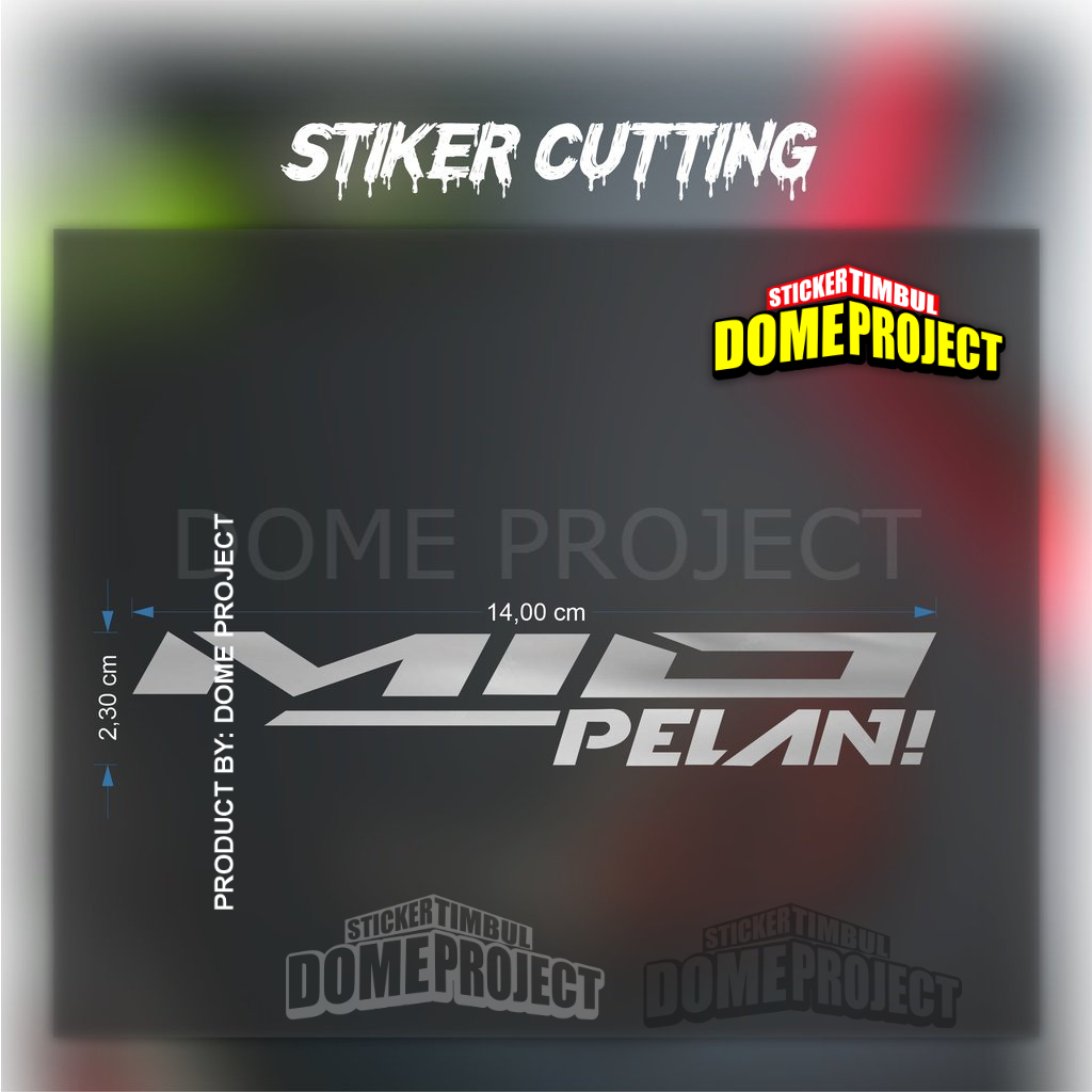 Stiker Mio Pelan Stiker Cutting Motor