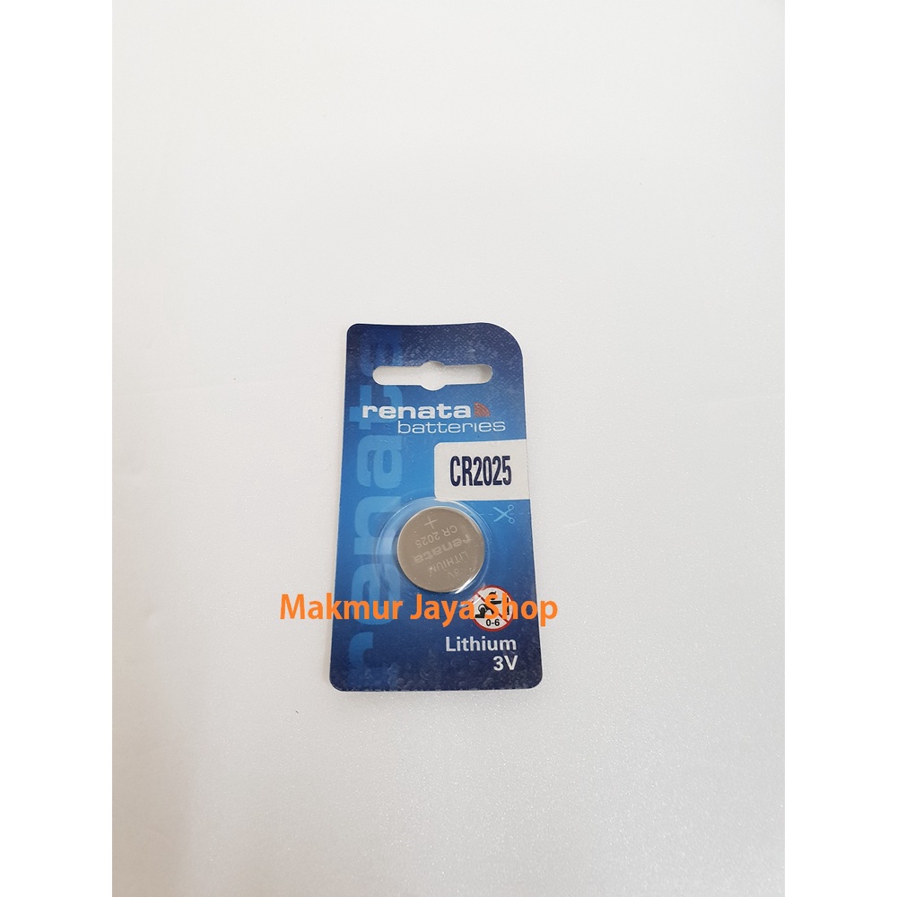 Baterai / Batrei Jam Tangan Renata Original CR2025