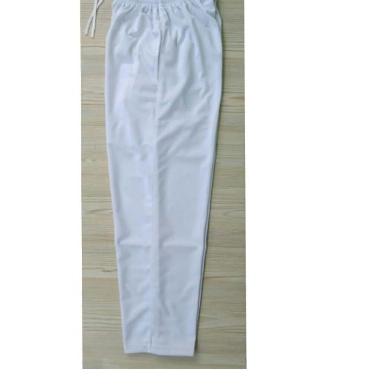 Terbagus.. Celana training putih polos pria/wanita