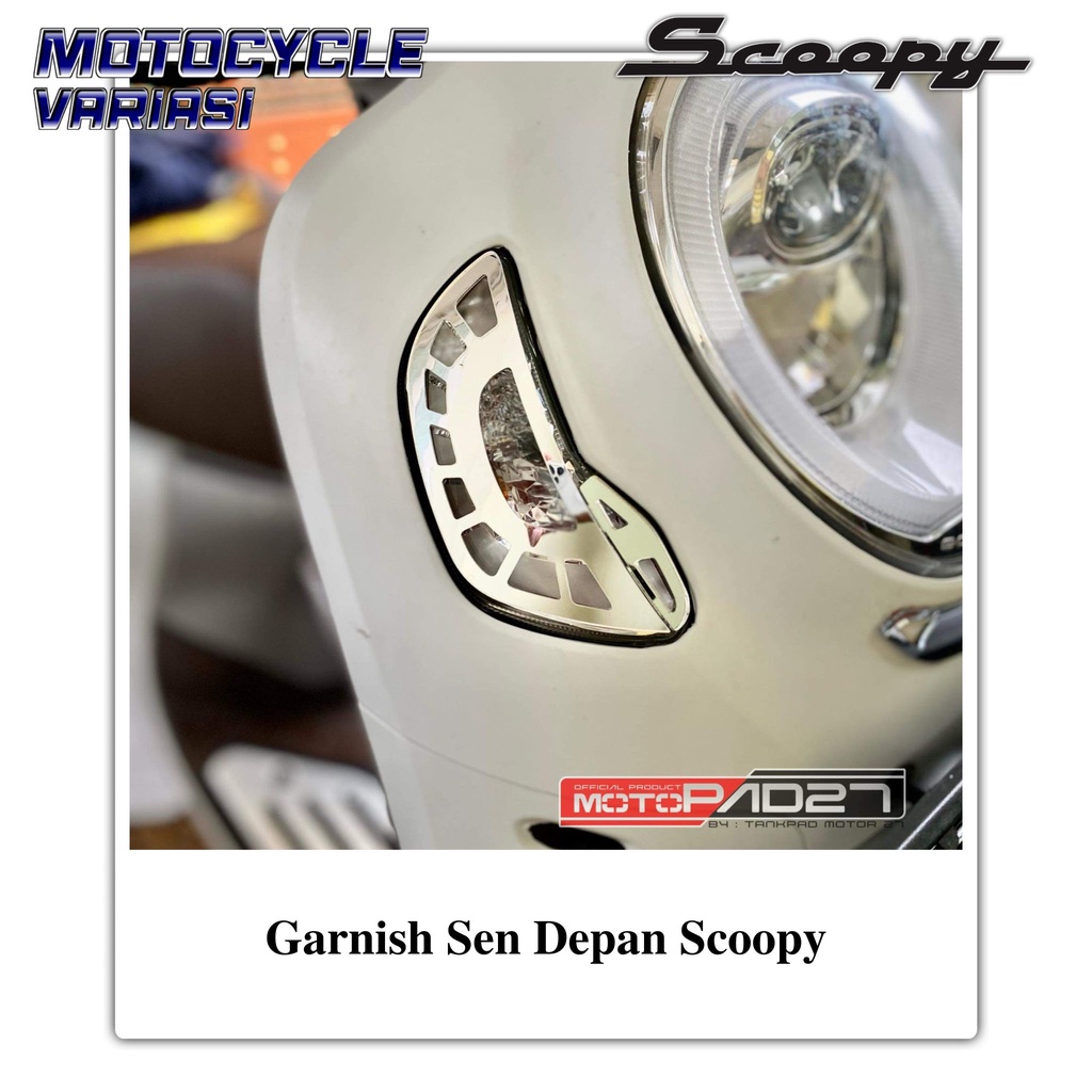 Garnish Sen Depan Scoopy Garnis Lampu Sen Scoopy