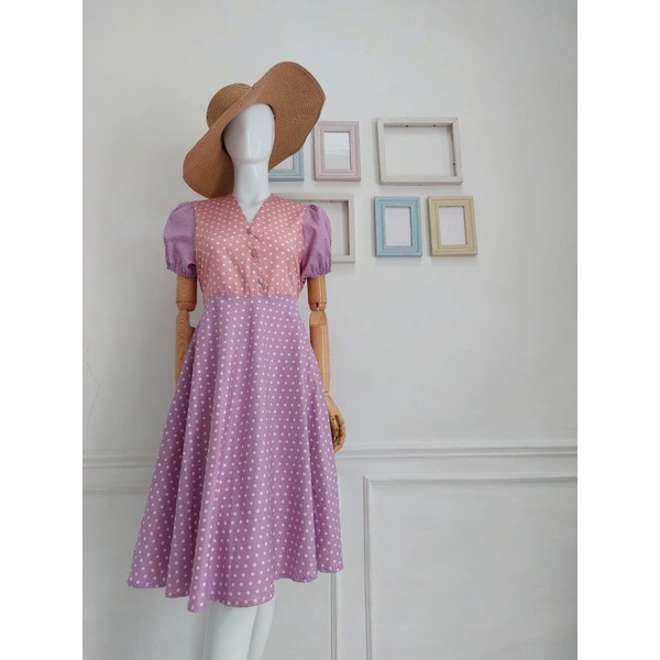 Home dress Daster Katun Jepang Ori Premium Larissa