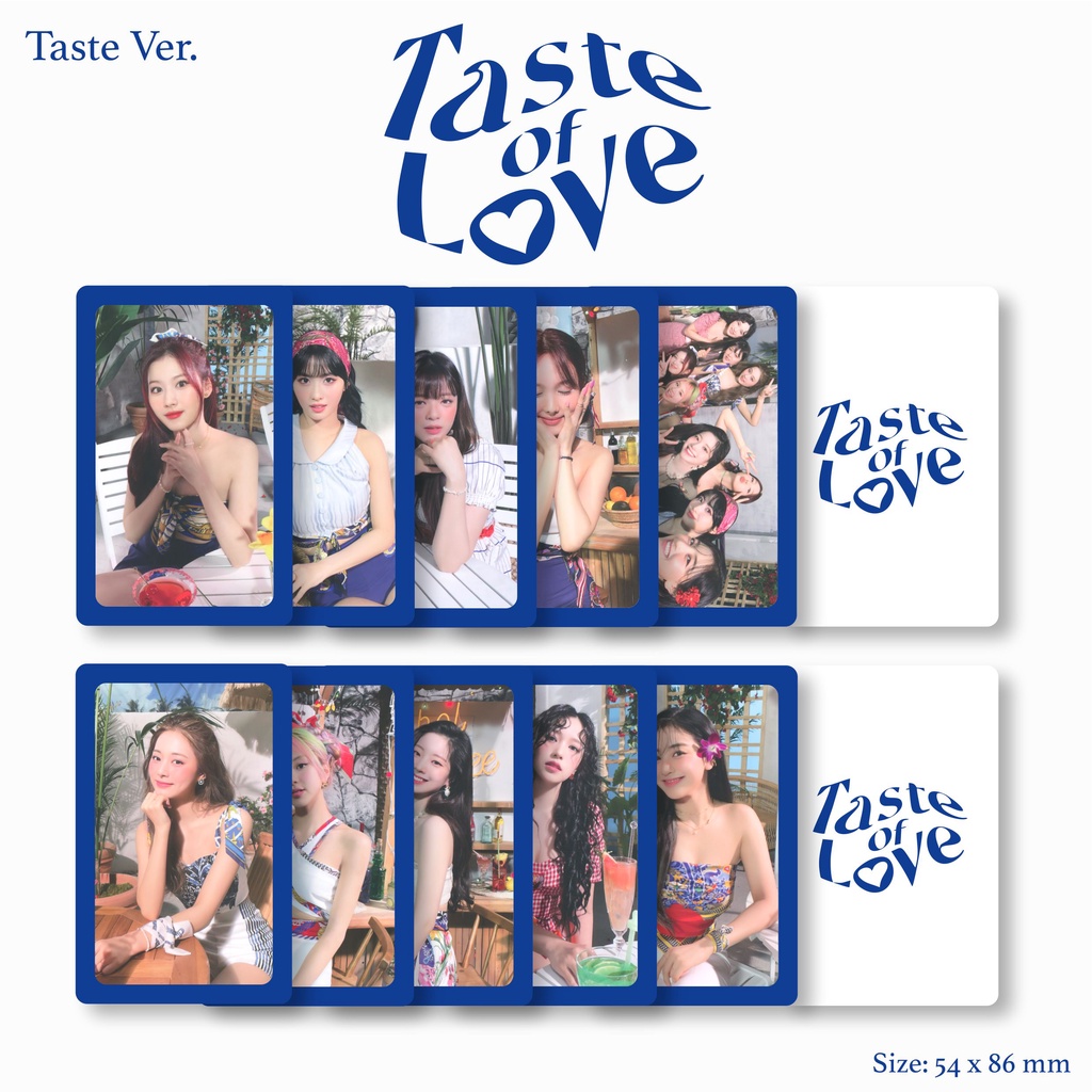 [Photocard] Twice Taste of Love POB Taste Ver.