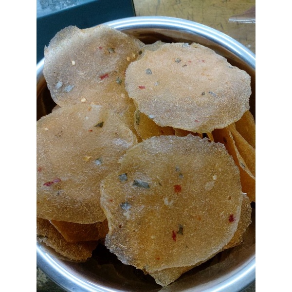 KRIPIK SAMILER PEDAS MENTAH 250GR