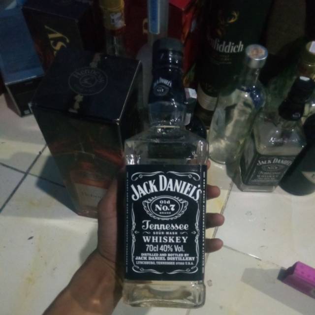 Botol Bekas Miras Jack D Shopee Indonesia