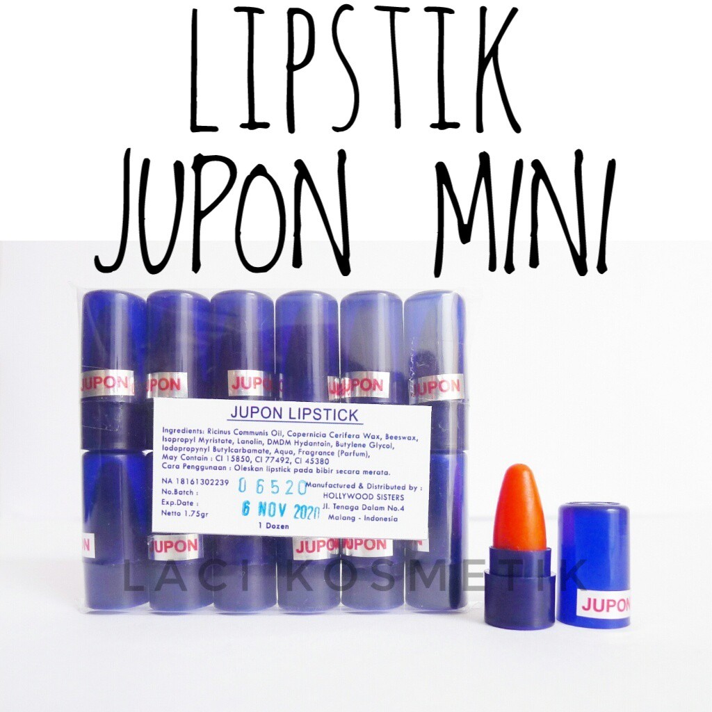 LIPSTIK JUPON MINI ORIGINAL BPOM Shopee Indonesia