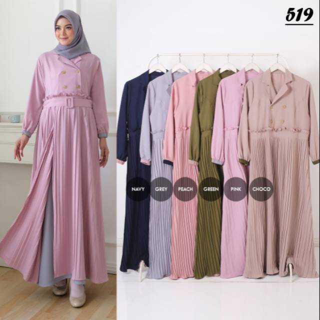 gamis busui gamis kekinian