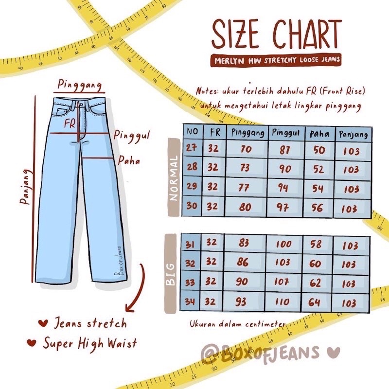 Boxofjeans - MERLYN Stretchy HW Loose Jeans - BEIGE